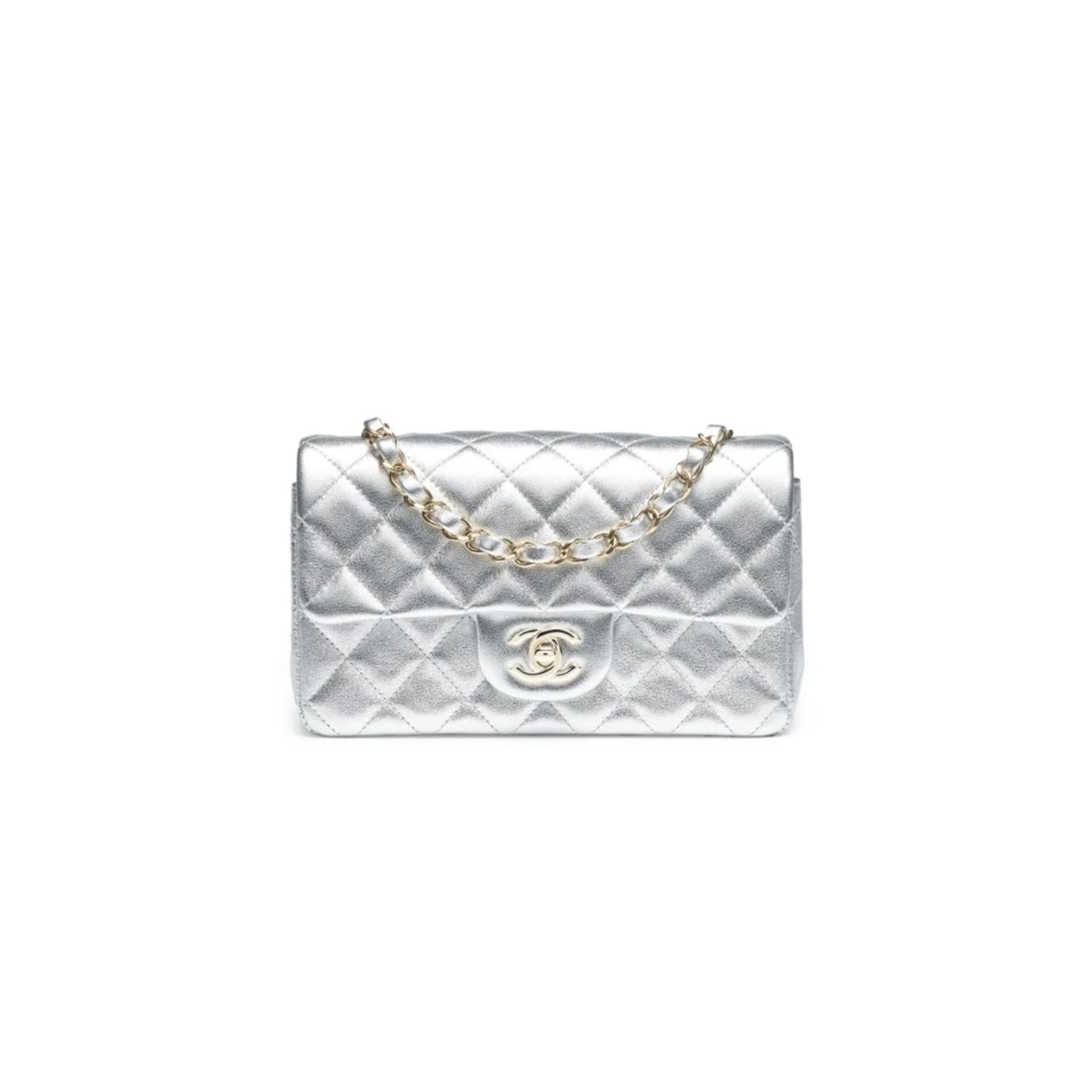 Ch**el mini rectangular classic flap bag (20*13*7cm)